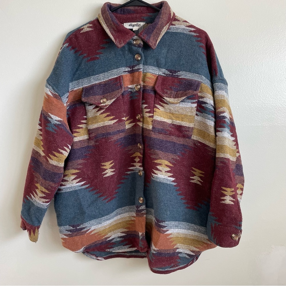 Haptics By Holly Harper Aztec Womens Jacket